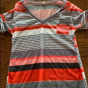 Multi color stripped T-shirt